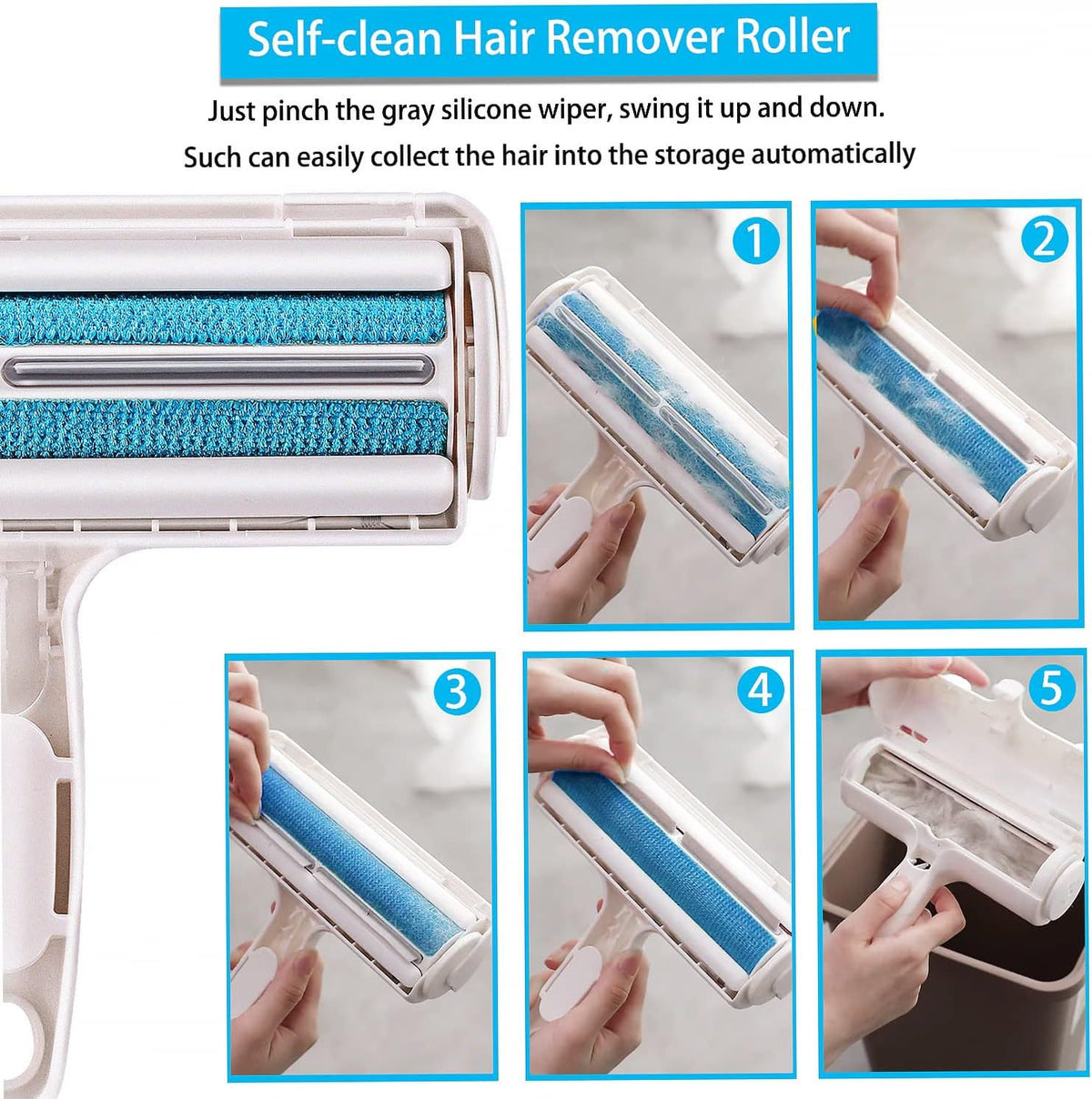 CARANIMA™ Reusable Pet Hair Remover Roller
